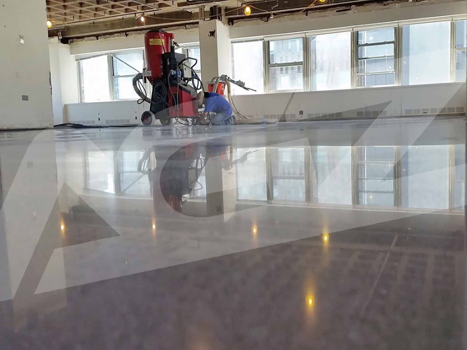 Beton Zemin Tam Parlatma Uygulaması